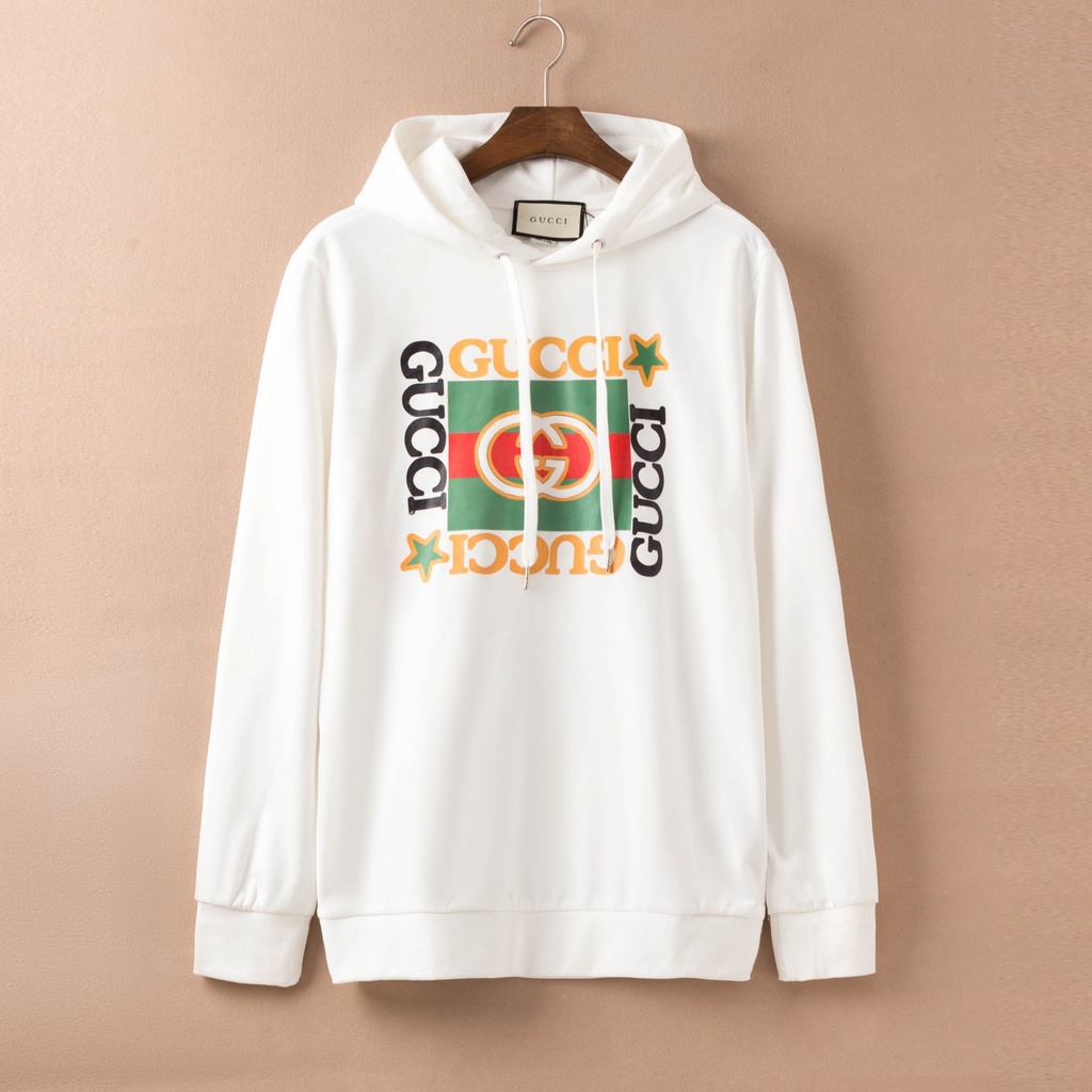 Áo Hoodie Gucci Chất Liệu Cotton Mỏng Thời Trang Mùa Thu Cho Nam Nữ # 910