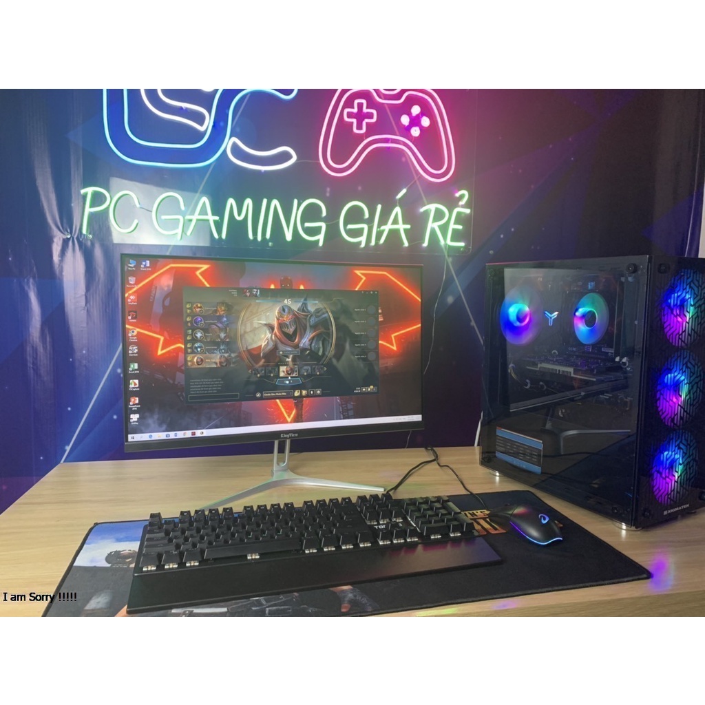 PC GAMING FULL BỘ I5 3470 RAM 8GB VGA GT730 CHIẾN LMHT FIFA ONLINE...