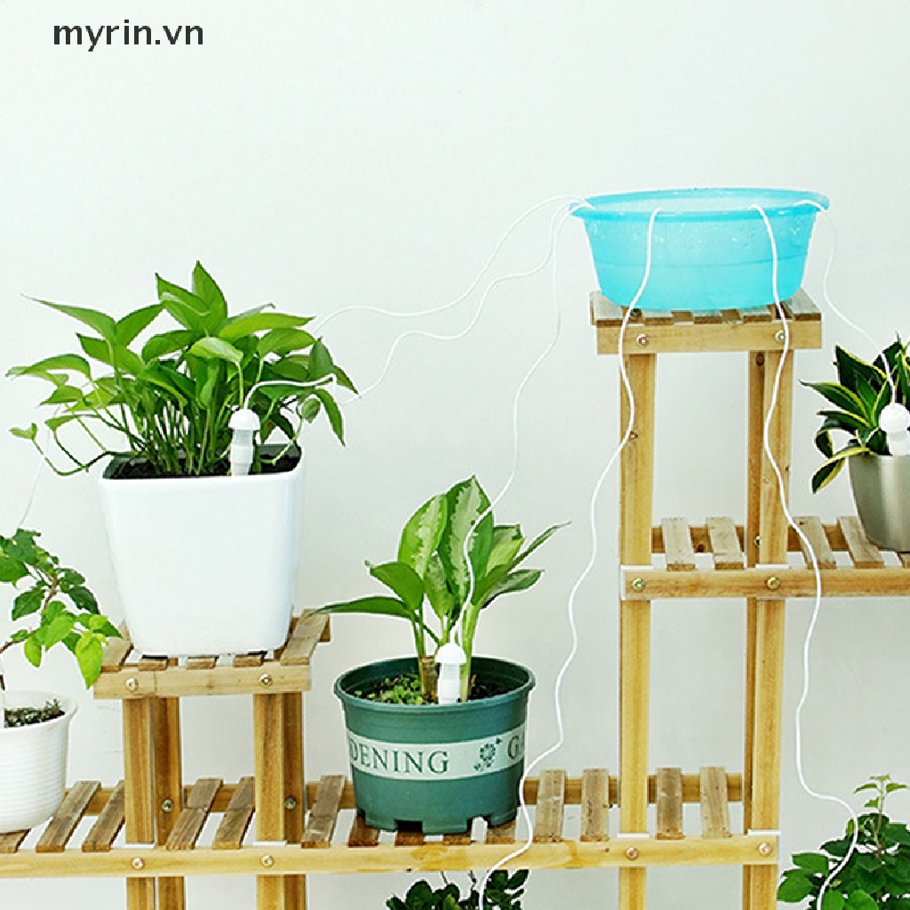 Set 4 Đầu Tưới Nước Nhỏ Giọt Tự Động Bằng Gốm Cho Cây Cảnh