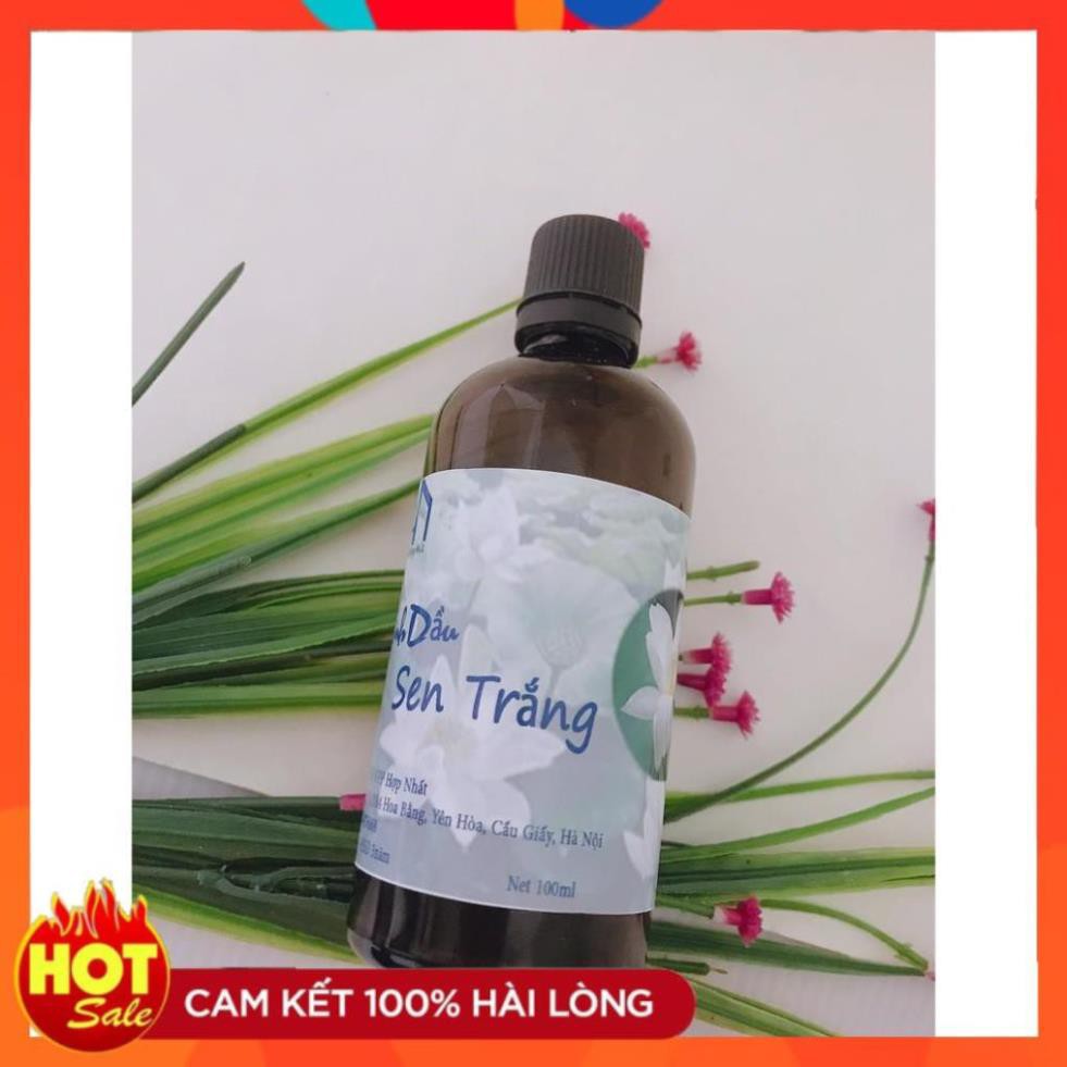 Tinh dầu thơm xông phòng hương Hoa Sen Trắng lọ 100ml