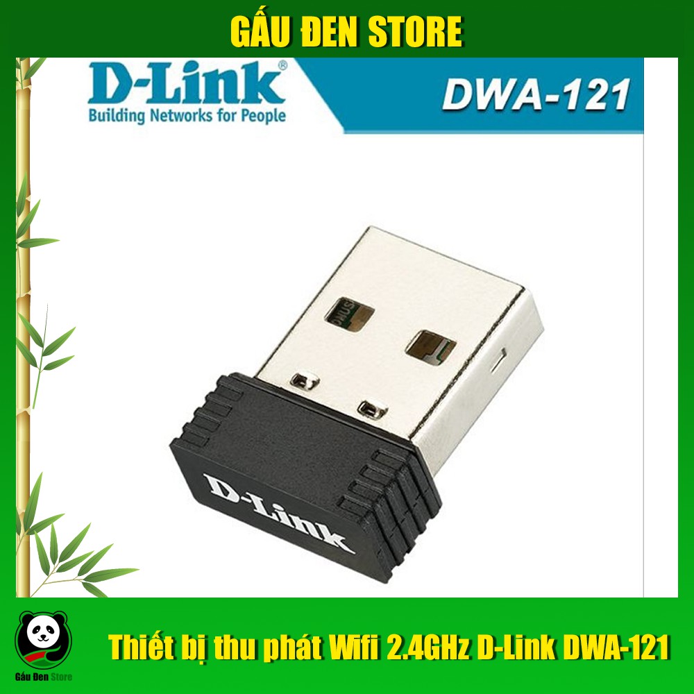 Thiết bị thu phát Wifi 2.4GHz D-Link DWA-121