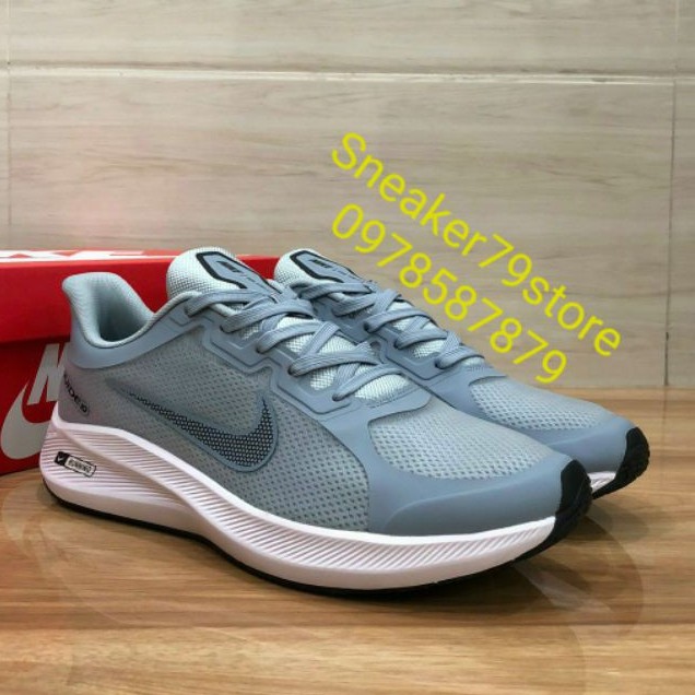 Giày Nike Running Zoom Winflo Grey Men's [Chính Hãng - Auth - Hình Ảnh Sản Phẩm Độc Quyền]