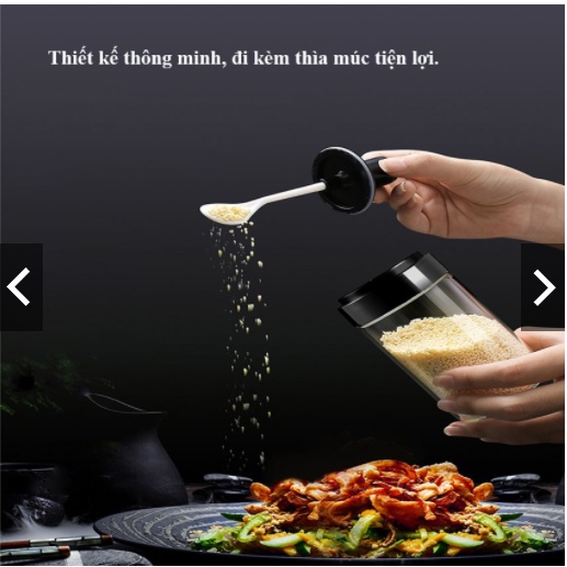 [Hàng Cao Cấp] Lọ Đựng Gia Vị, Hũ Đựng Gia Vị Kèm Muỗng Mẫu Mới | BigBuy360 - bigbuy360.vn