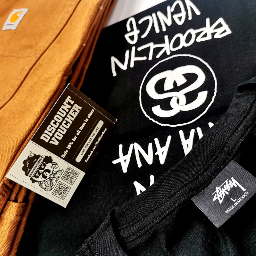 Áo thun STUSSY - Nam Nữ ¦ Streetwear-Unisex-Oversize -Bigsize ¦ 100%cotton thoáng mát khôn dão