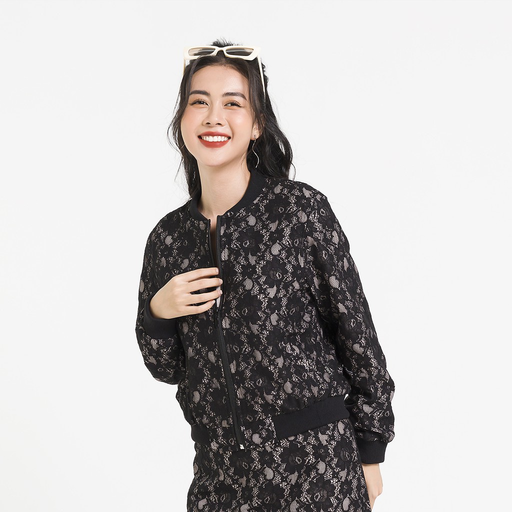 Áo bomber túi cơi LAMER GBT002 L65O20T009 (Đen)