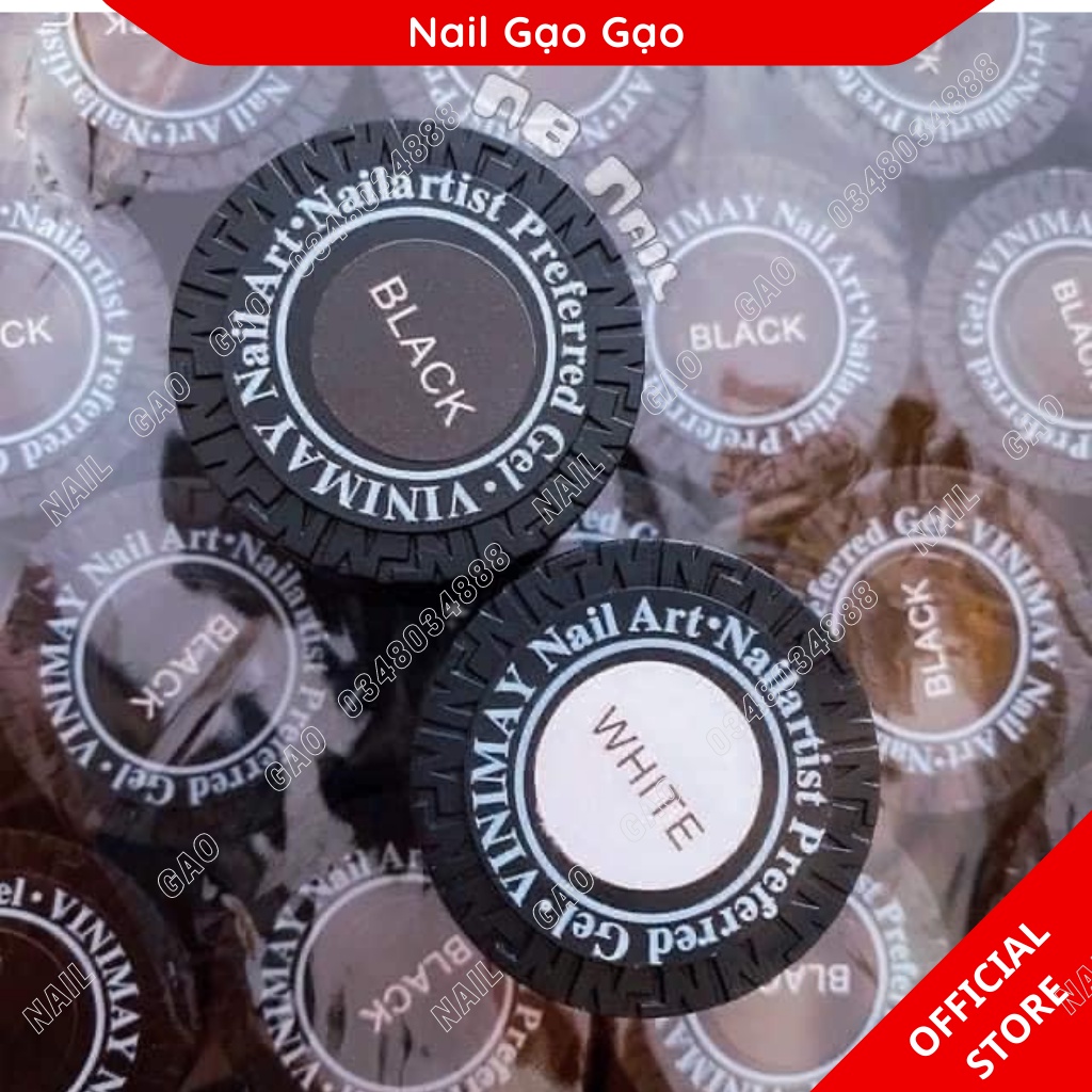 Gel nhện đen trắng vinimay