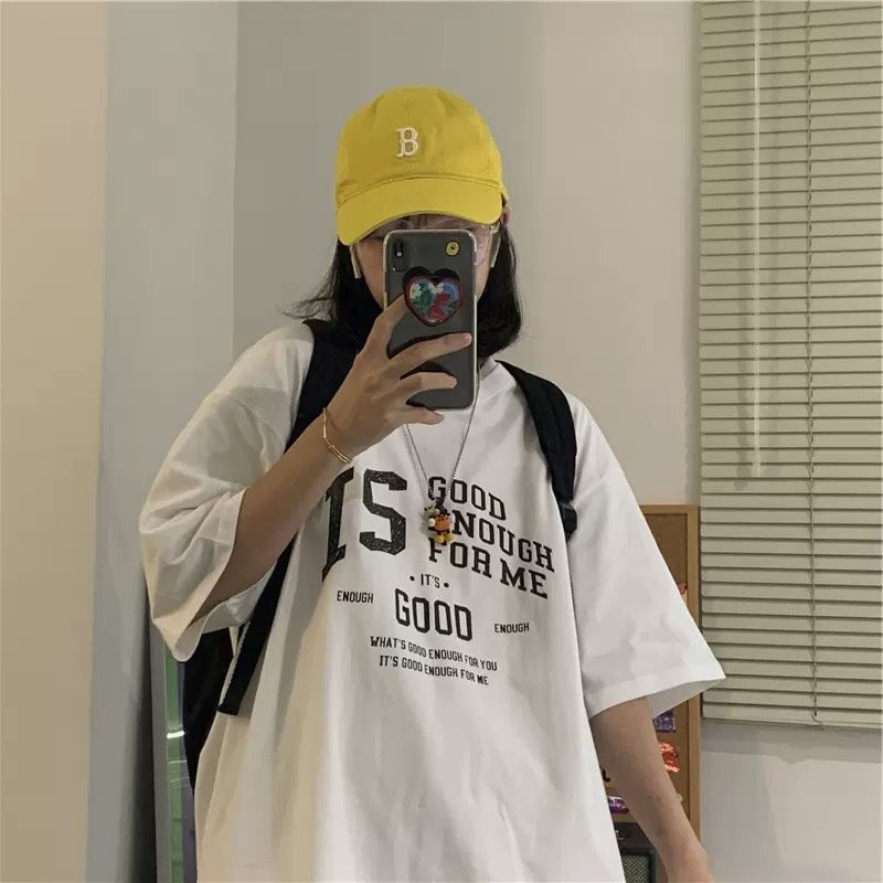 Áo thun tay lỡ unisex Is Good