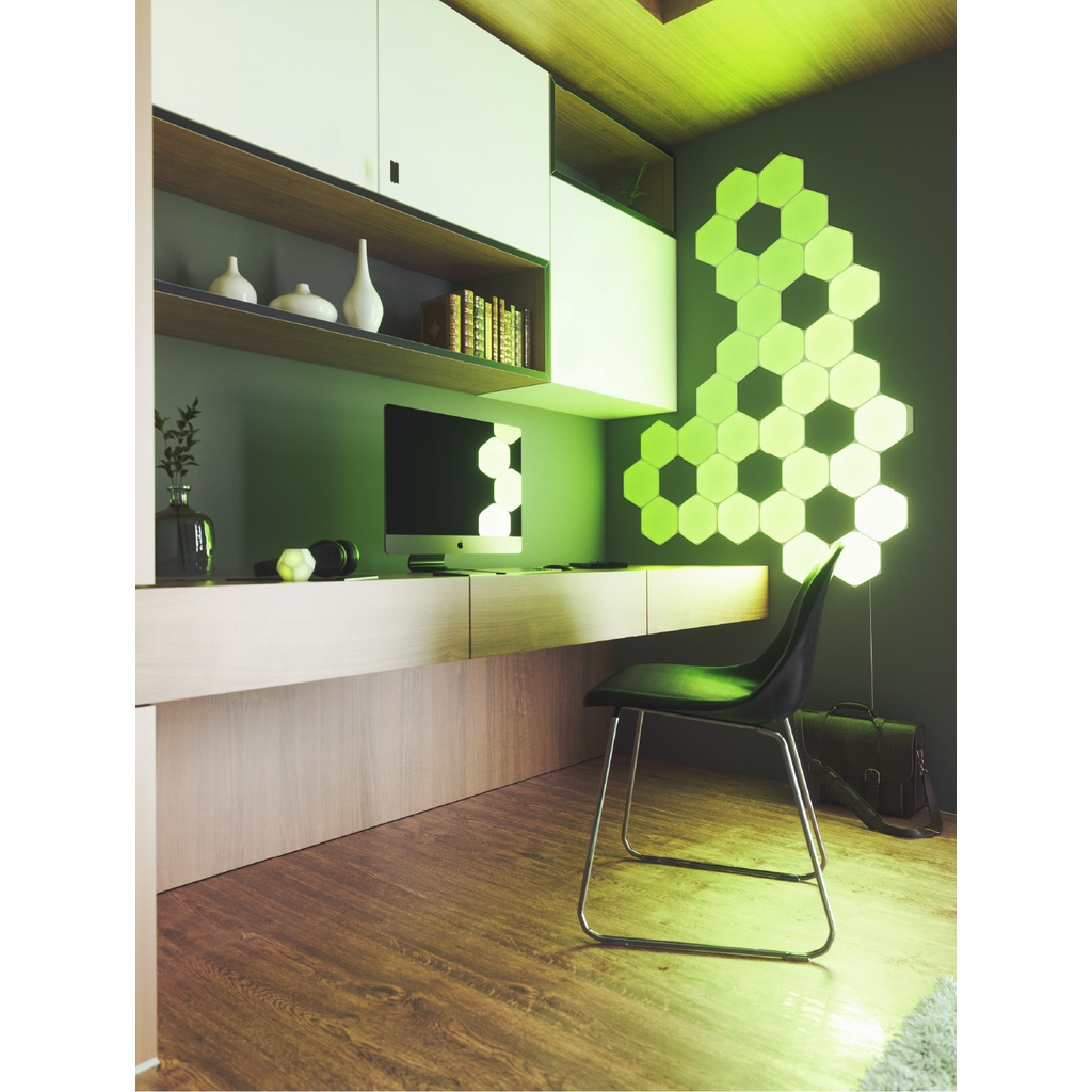 Đèn LED RGB lắp ghép thông minh Nanoleaf Shapes Lục Giác 1 ô đèn