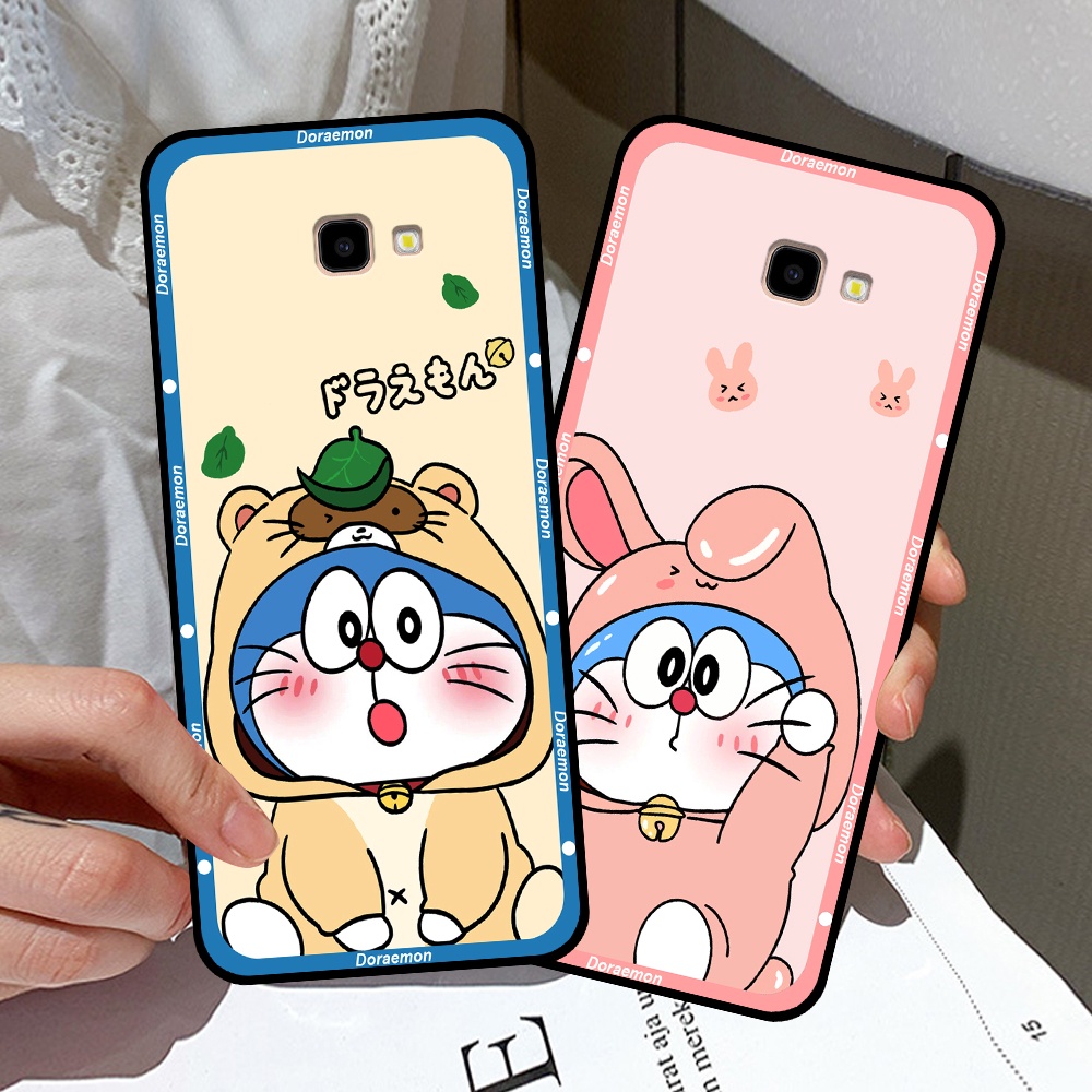 Ốp lưng Samsung J4 Plus / J4 Core / J4+ in hình cặp đôi doremon, hổ, khủng long dễ thương