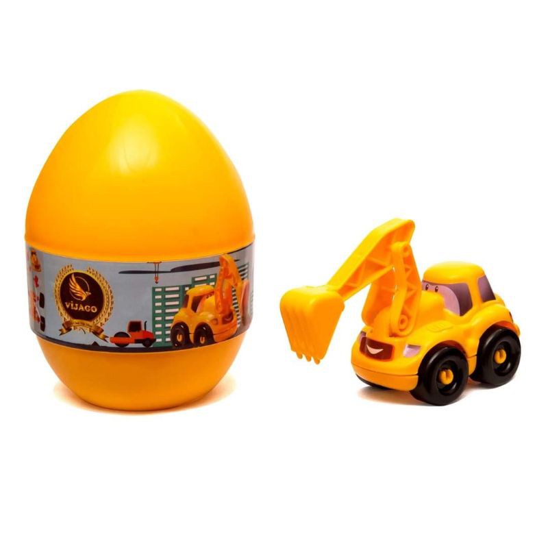 Đồ chơi bóc quả trứng sưu tập xe taxi, xe xúc , xe đua cho bé hàng việt nam
