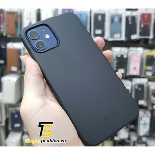 Ốp lưng silicon màu iPhone 12 Mini/ 12/ 12 Pro/ 12 Pro Max siêu mỏng chính hãng Vu Case, Ou Case