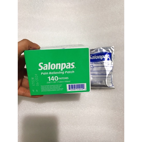 (Hàng Costco Mỹ ) SALONPAS 140 miếng