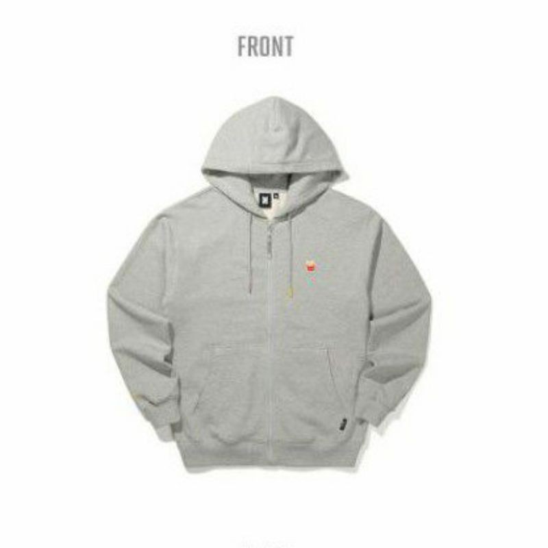 Áo Khoác Hoodie Có Khóa Kéo In Logo Nhóm Nhạc Bts Thời Trang