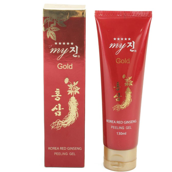 Tẩy Da Chết Sâm Đỏ My Gold Korea Red Ginseng Peeling Gel 130ml