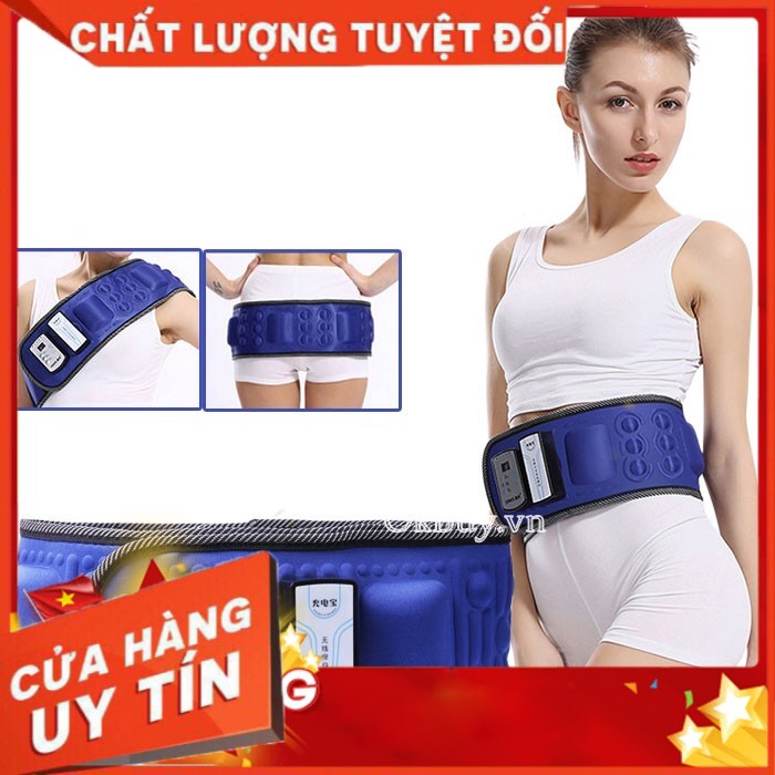 Đai Massage💥FREESHIP💥 X5 Tích Hợp Pin Sạc (Loại Cao Cấp)