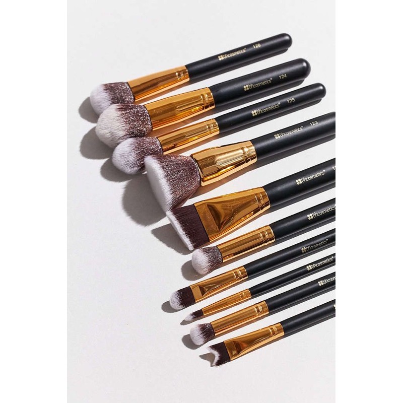 Tách set Bộ cọ trang điểm Bh cosmetics sculpt and blend 2 brush set bh cosmetic BH