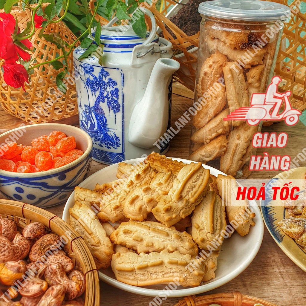 Bánh Gai Ổi (Bánh Men - Giòn Tan) Lon 200Gram