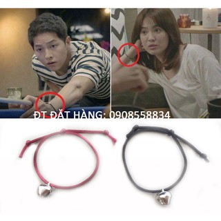 Set 2 vòng tay lục lạc/Vòng cổ lục lạc phong cách Hàn Quốc cho sen và boss miu