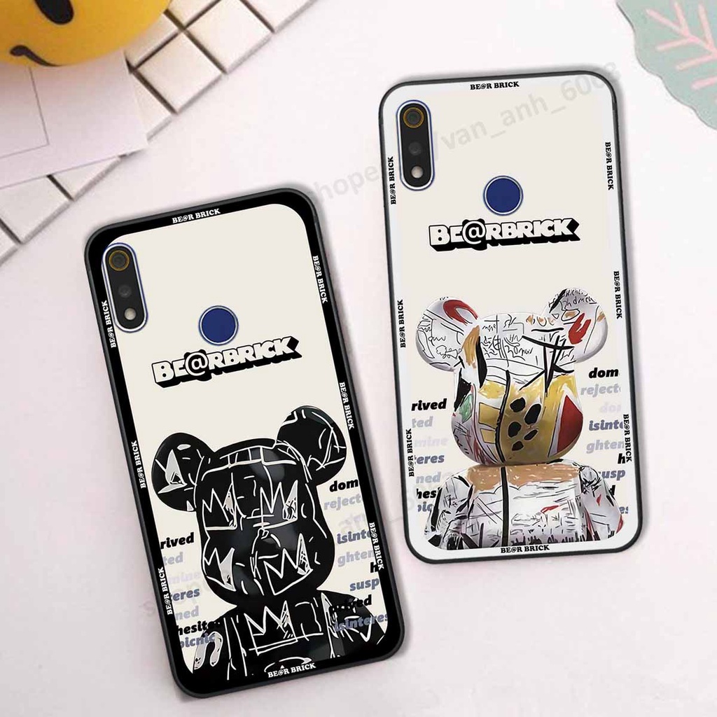 Ốp Realme 3 / 3 Pro be@r brick mars thời trang, ốp lưng điện thoại viền dẻo siêu chất