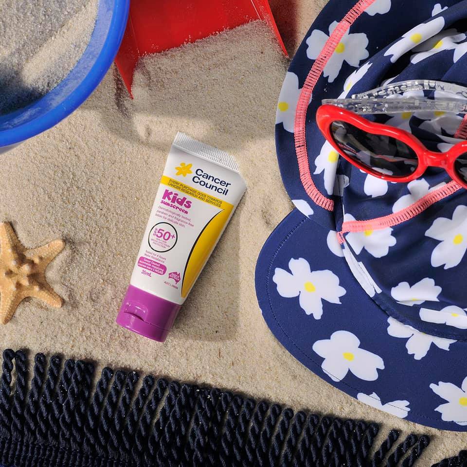 [MINI] Kem Chống Nắng Cancer Council Kids Sunscreen dành cho trẻ em SPF50+ UVA-UVB 35ml