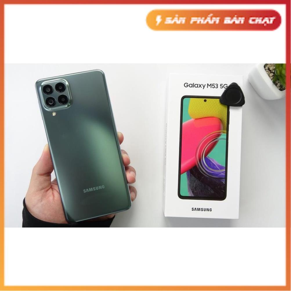 Điện thoại SAMSUNG GALAXY M53 5G - Hàng CHÍNH HÃNG bảo hành 12 tháng trên Toàn quốc