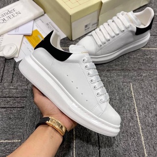 Giày mc.q queen white black da thật