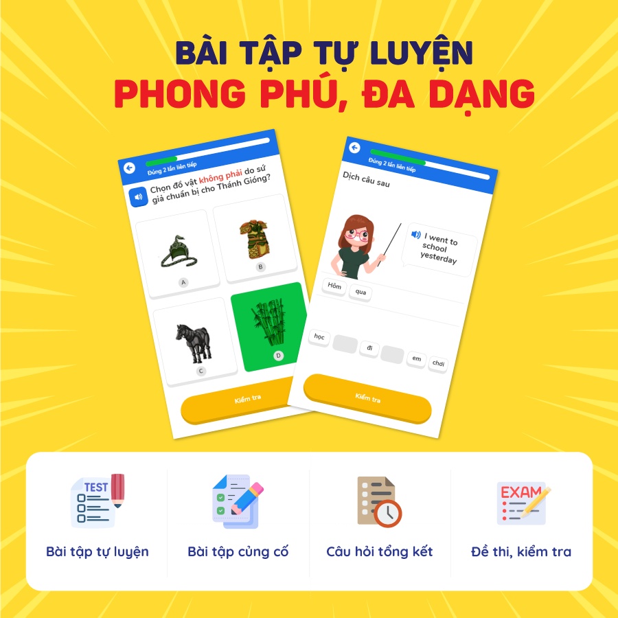 Toàn quốc [E-voucher] Khóa học Giỏi Tiếng Việt lớp 3 (1 tháng) - App HOC247 Kids