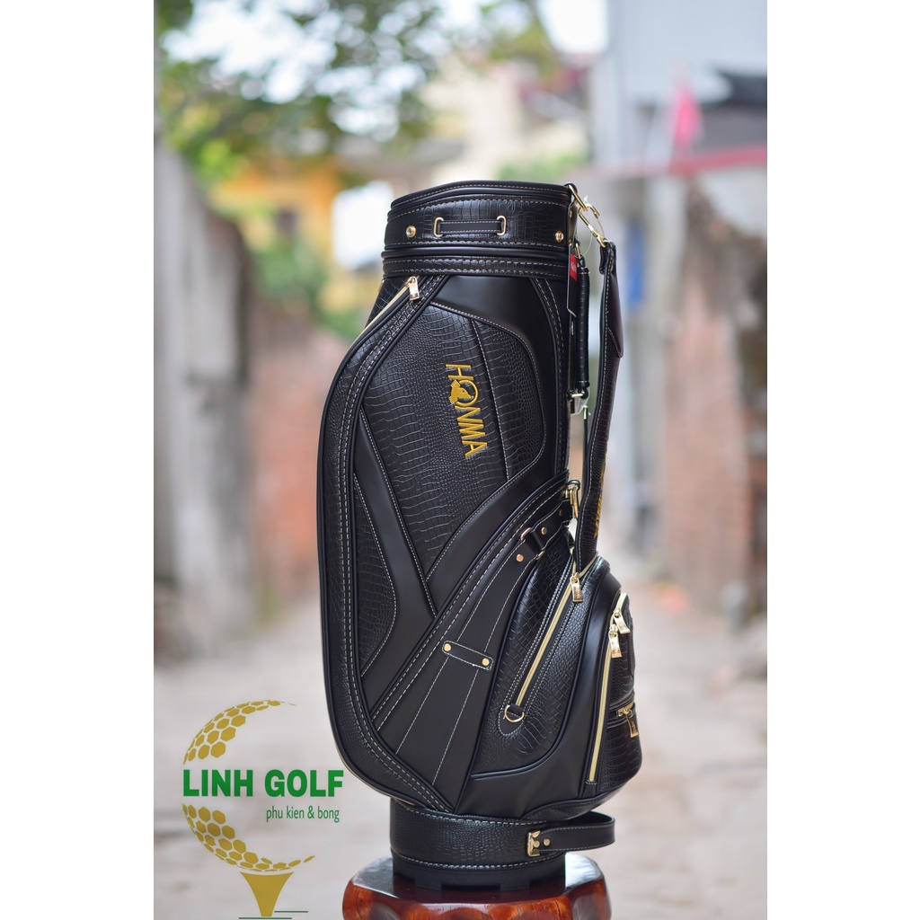Túi đựng gậy golf Honma 60 năm ,chất liệu da cao cấp