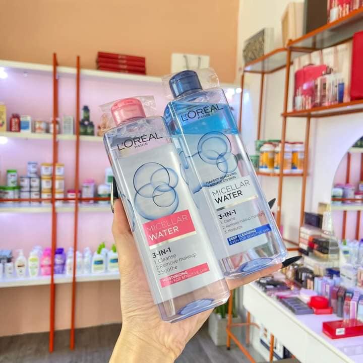 Nước tẩy trang L'Oreal Paris 3-in-1 Micellar Water 400ml | BigBuy360 - bigbuy360.vn