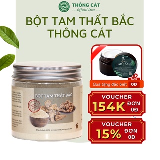 Bột củ tam thất thượng hạng THÔNG CÁT tăng cường sức đề kháng, sức khỏe