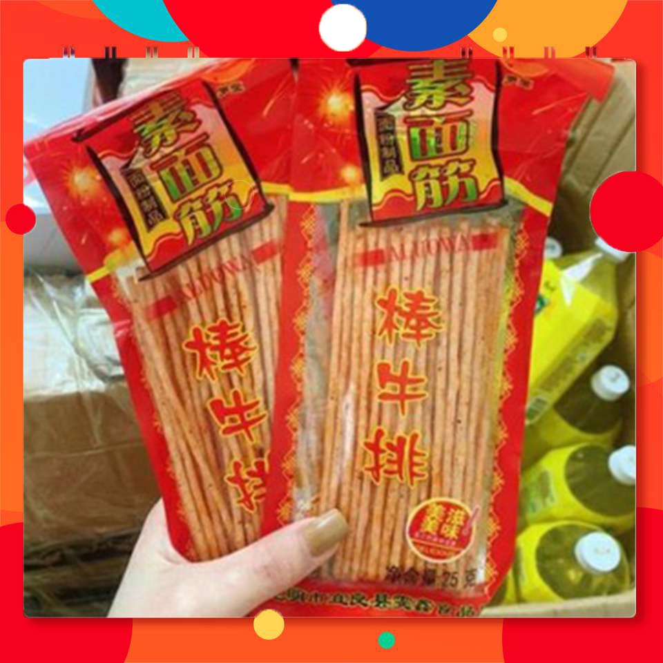 Tăm cay, que cay, đồ ăn vặt trung quốc, ăn vặt tuổi thơ siêu ngon