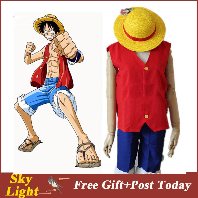 Bộ trang phục hóa trang nhân vật Luffy trong One Piece