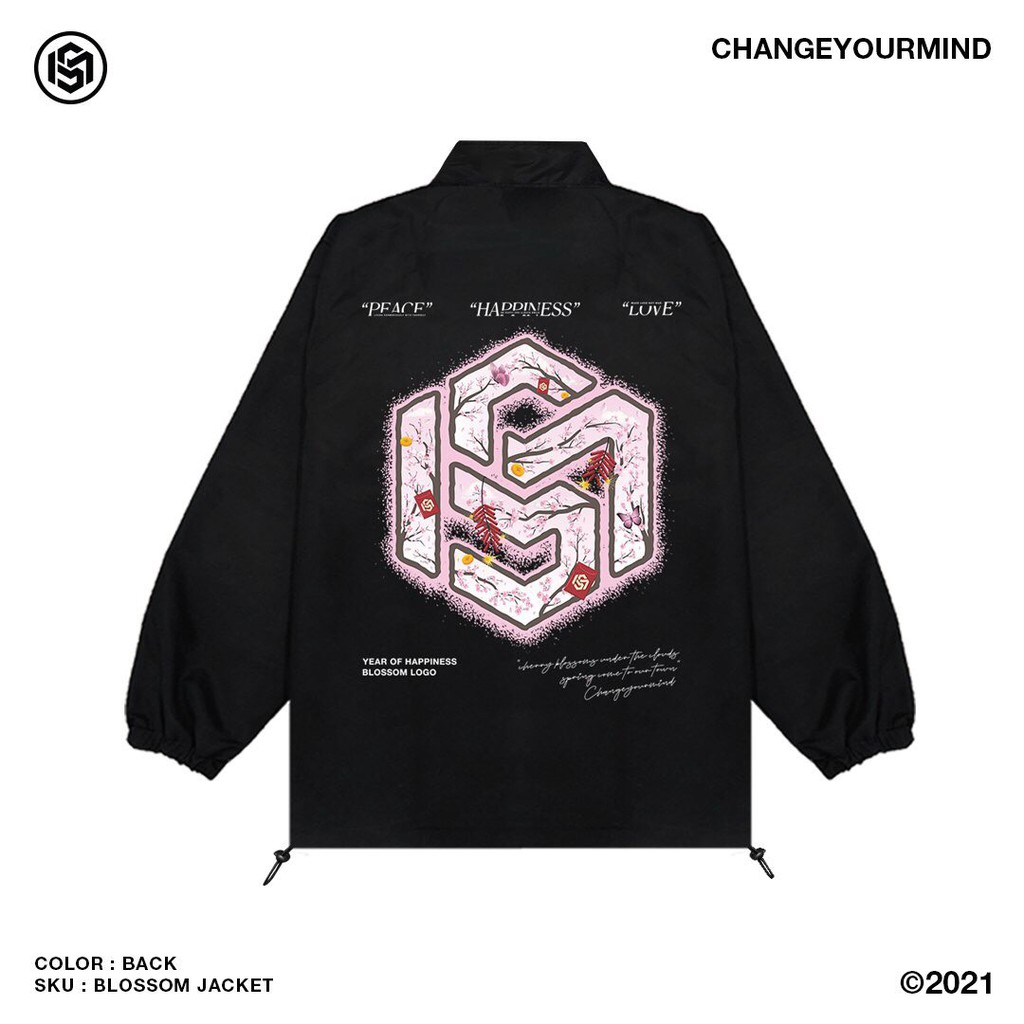 ÁO KHOÁC DÙ TẾT 2021 CHANGE YOUR MIND