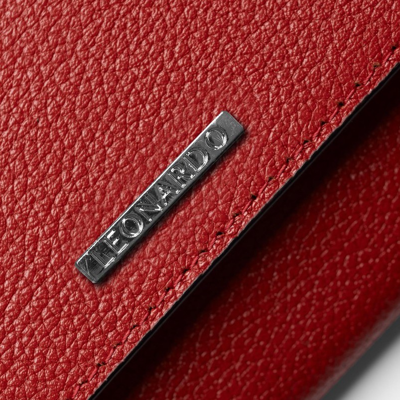 Ví đựng thẻ Card Holder Lucy da Mill mềm mại thương hiệu Leonardo | BigBuy360 - bigbuy360.vn