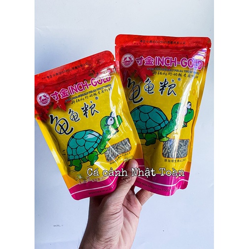 THỨC ĂN CHUYÊN CHO CÁC LOẠI RÙA INCH GOLD GÓI 100G 200G