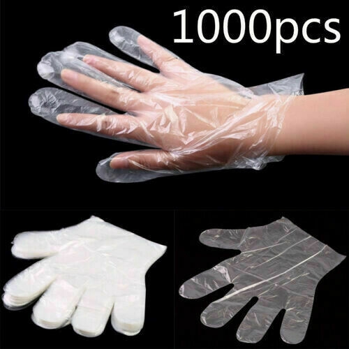 Bộ 50 găng tay nylon dùng một lần thích hợp để làm bếp