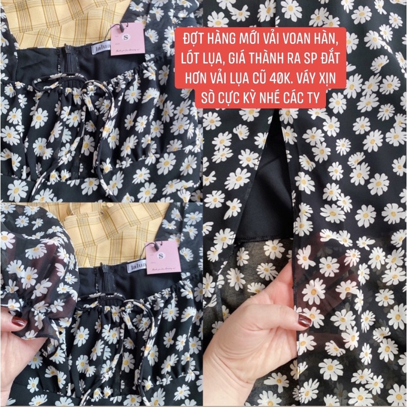 Đầm xẻ tà bigsize maxi form dài Laluas