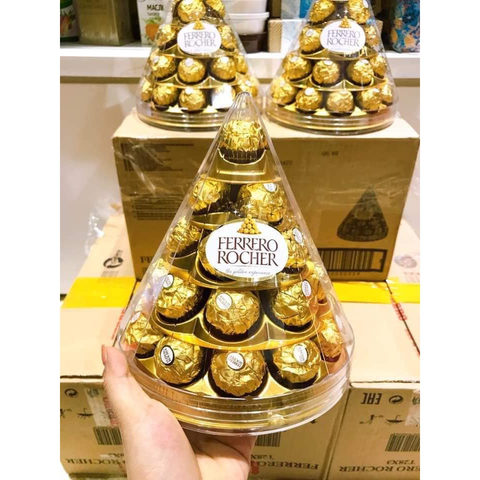 Socola Ferrero Rocher hình tháp trọng lượng tịnh 350gr