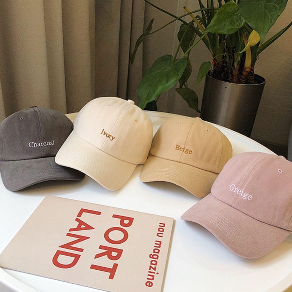 SOMEDAYZL Mũ Lưỡi Trai Thiết Kế Phong Cách Retro Thời Trang Hàn Quốc Cho Nữ