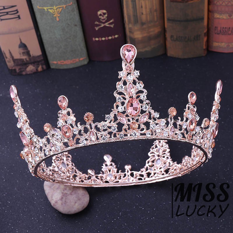 ❤Vương Miện Thời Trang Vintage Cho Cô Dâu