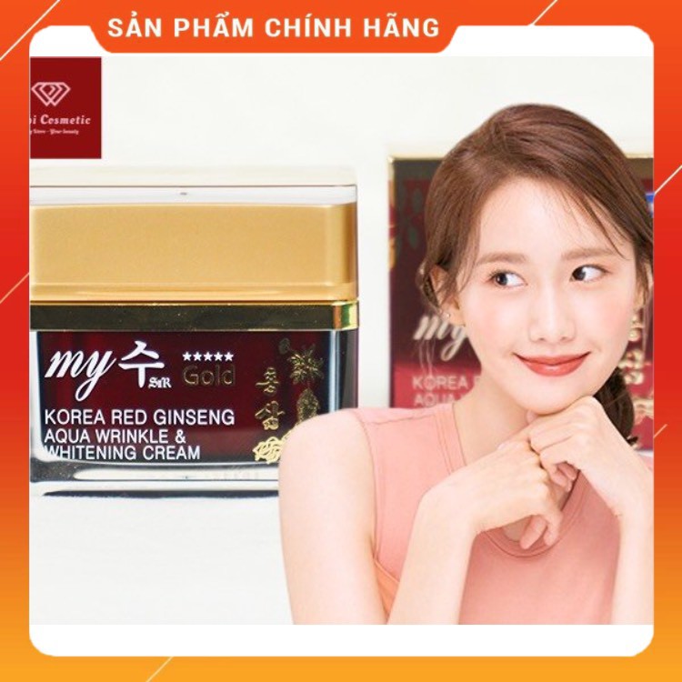 Kem dưỡng trắng da -Kem dưỡng da chiết xuất nhân Sâm Ngày và Đêm My Gold 50ml