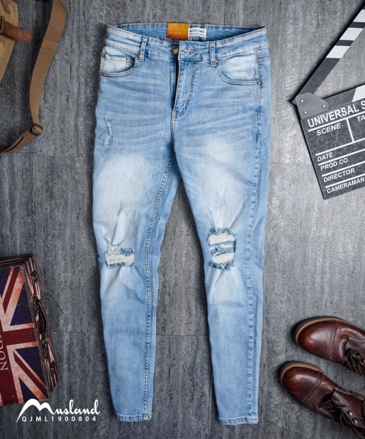 QUẦN JEAN NAM CAO CẤP Slim Fit (Size 28-34) QN328