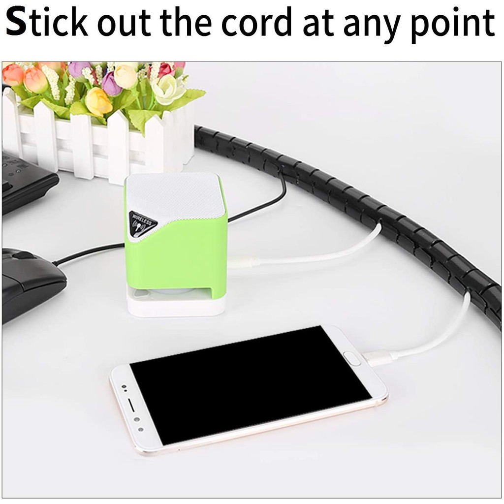 Cáp quản lý xoắn ốc 22 mm và 28 mm