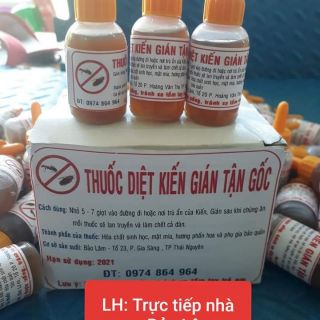 COMBO 200 LỌ DIỆT KIẾN GIÁN TẬN GỐC CSSX BẢO LÂM _ THÁI NGUYÊN