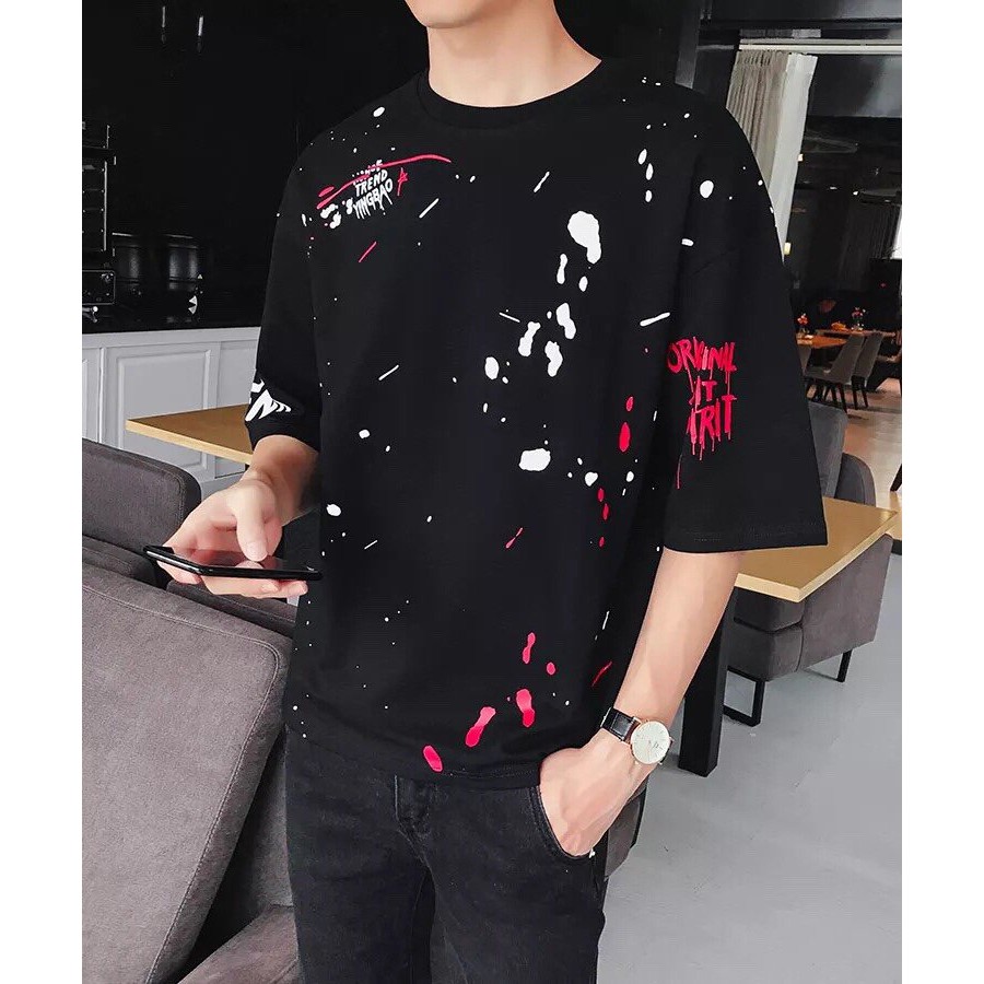 Áo Thun tay lỡ unisex DHL Swag phông nam nữ form rộng oversize phong cách ulzzang tee basic | WebRaoVat - webraovat.net.vn