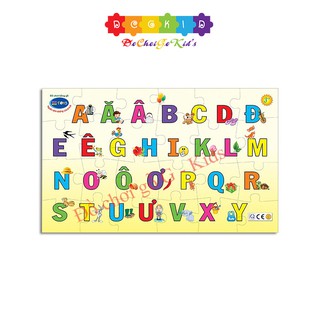 Đồ chơi gỗ Winwintoys - Bé vui học chữ cái