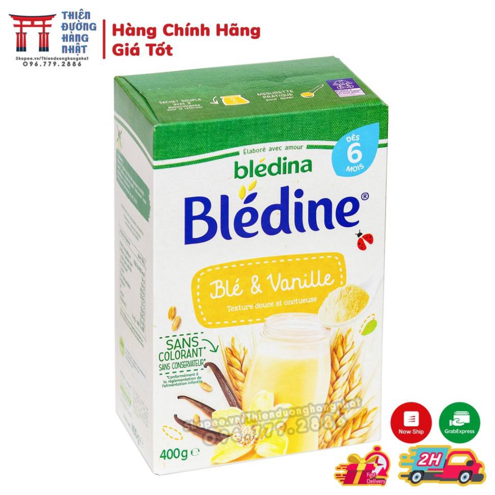 [HÀNG CHÍNH HÃNG] Bột pha sữa Bledine Pháp, bột lắc sữa Bledina ăn dặm cho bé 400g [Date T11/2021 - T3/2022] Michi