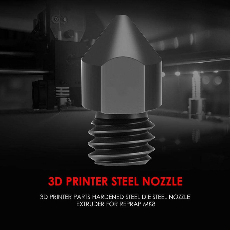 Set 5 Vòi Phun Mk8 1.75mm 0.4mm Cho Máy In 3d Mk8 Ender 3 Cr10 Cr10S | BigBuy360 - bigbuy360.vn