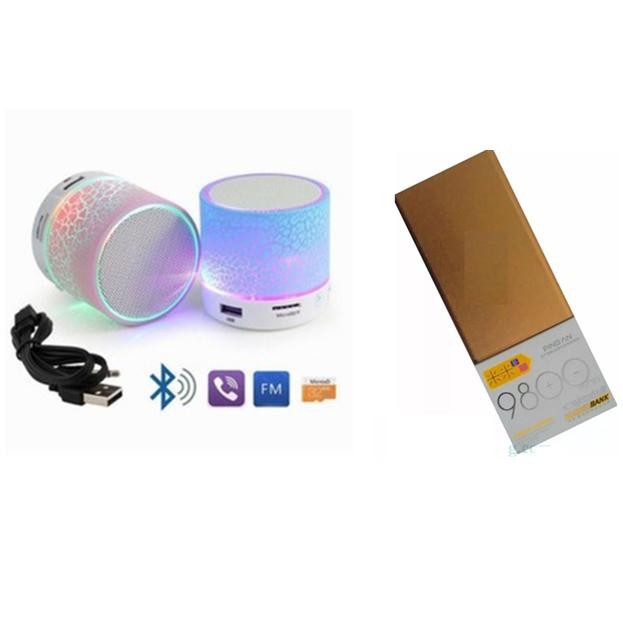 Loa Bluetooth HLD-600 + tặng Pin 9800(giao màu ngẫu nhiên)