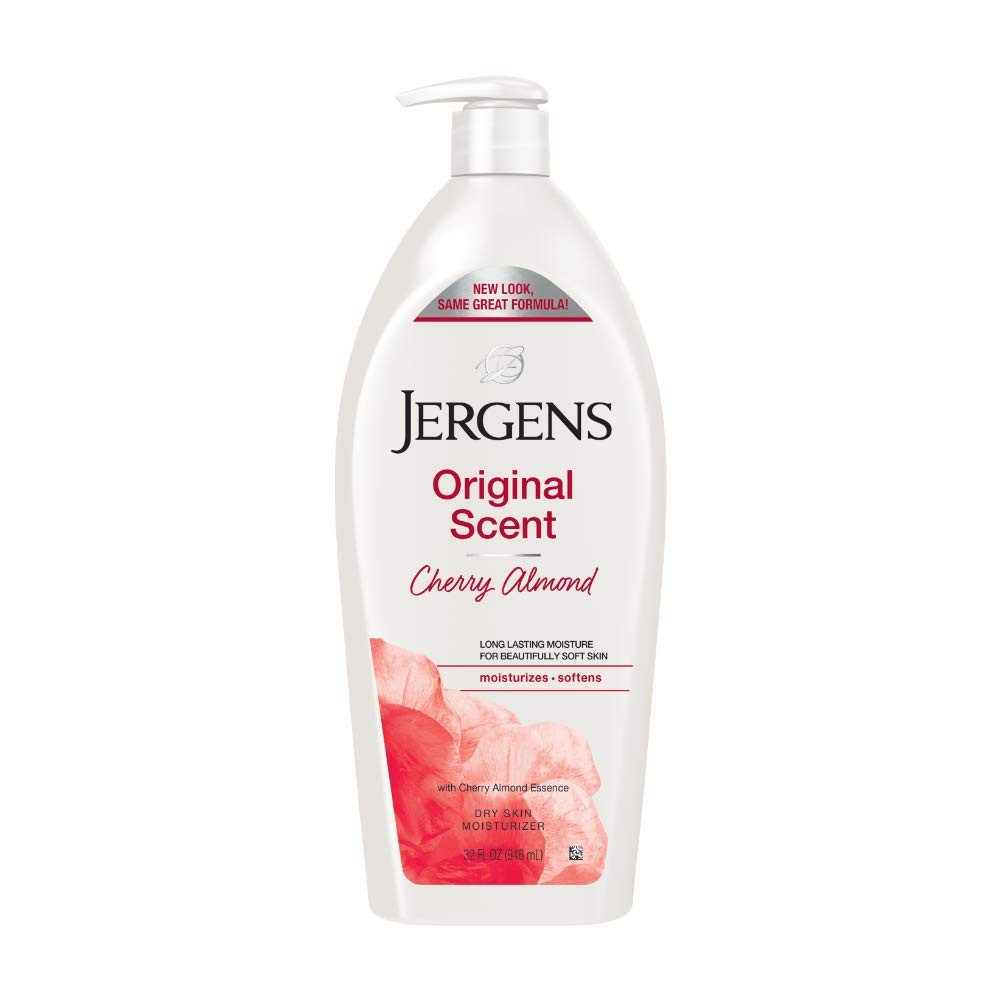 Dưỡng thể dành cho da khô Jergens Original Scent Dry Skin Body Moisturizer chiết xuất hạnh nhân &amp; cherry 946ml (Mỹ)